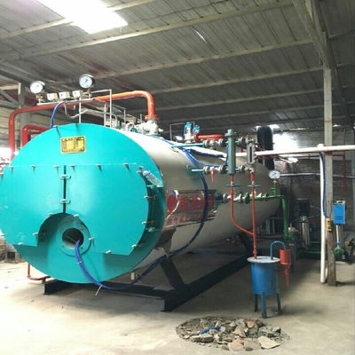 500 kg Dizel Elektrik Gaz Buhar kazanı Yüksek Güvenlik Seviyesi Isıtma için