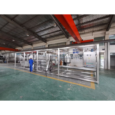 Kalite 1000 b/h Otomatik Tavuk Kasaplık Makinesi Tavuk Yumuşatma Ekipmanı fabrika