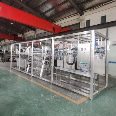 Kalite 600 bph Tavuk Kasaplık Makinesi Yüksek Performanslı Tavuk İşleme Ekipmanı fabrika