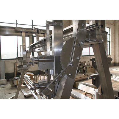 Kalite SS 304 Tavuk tavuk kesme makinesi üretim tesisi için 500 bph fabrika