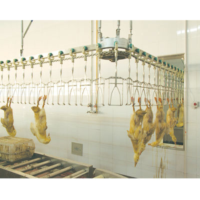 Tavuk Plucking süreci için özelleştirilmiş Otomatik Halal Tavuk Kasaplık Ekipmanı