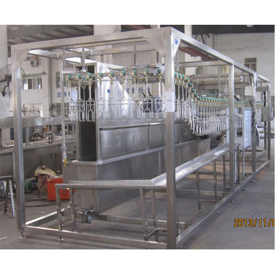 Kalite 300-500 Tavuk/saat Otomatik Kasap Makinesi Halal Tavuk Kasaplığı Ekipmanı fabrika