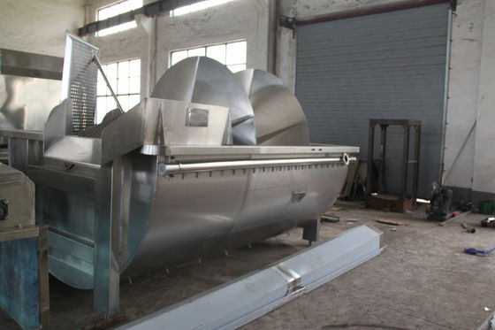 Spiral Tavuk Önden Soğutucu Makine Tavuk Kasaplık Makine Fabrikası için 1500Bph