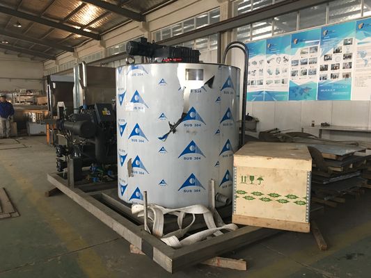 15 Ton Bir Gün Paslanmaz Çelik Dondurma Makine Tavuk Kasaplığı İşleme için